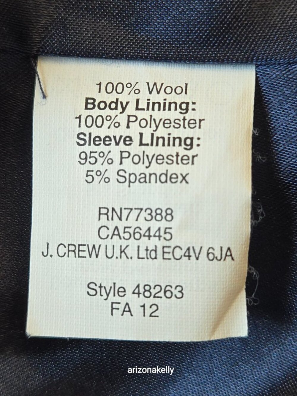 NWOT J. Crew Hacking Blazer Jacket 100% Wool Herringbone Green Leather Buttons 0 - Picture 5 of 16